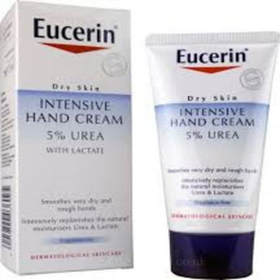 2 X Eucerin Intensive Hand Cream 5 Urea 75ml 2 X Eucerin Intensive Hand Cream 5 Urea 75ml