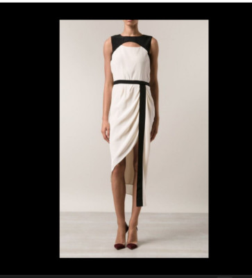 Haute Hippie Clara long  Silk Dress 100% Silk