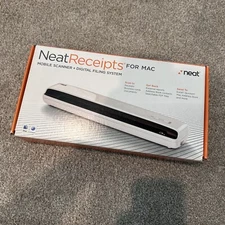 Neat Receipts for MAC Mobile Scanner & Digital Filing System Model NR 030108