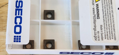 SECO SCGX060204-P2 New Carbide Inserts 09915 Grade DP3000 10pcs