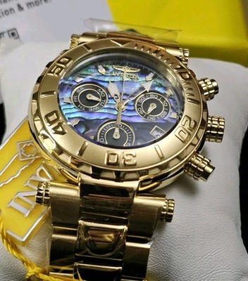 Invicta - Subaqua Noma I - Swiss Z60 - Limited Edition - Gold Plated mens watch 