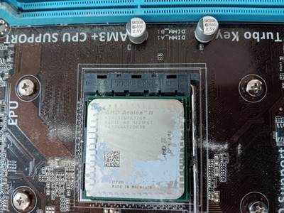 AMD Athlom ii CPU with ASUS m5a7bl-m lx plus