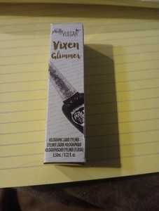 Pretty Vulgar Vixen Glimmer Holographic Liquid Eyeliner 122 Dare to Glare NIB