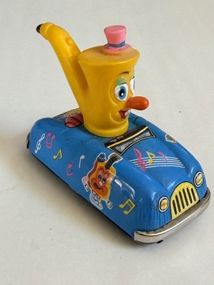 1968 Marx Marxie Tin Friction Car - Tun-E-Kins Tunekins Sizzie Saxophone