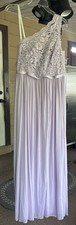 David  s Bridal Purple Maid Of Honor Bridesmaid Wedding Dress Size 10