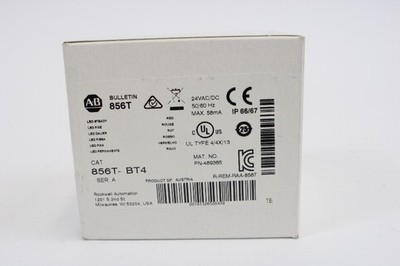 Allen-Bradley 856T Warnleuchte rot -OVP/unused-