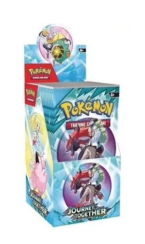 Pokémon TCG Journey Together Half Booster SV9 (18 Packs) - Brand New Sealed