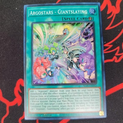 Argostars - Giantslaying ALIN-EN062 Alliance Insight Yu-Gi-Oh 1st Edition NM