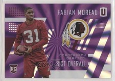 2017 Panini Unparalleled Class of Rookie Purple 124/149 Fabian Moreau #264 2jq