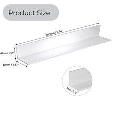 Right Angle Aluminum L-Shaped Trim Strip 6061 Aluminum Edging Triangle Profile