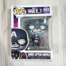 Funko Pop! Exclusive Zombie Captain America #941 Marvel What If...? Edition