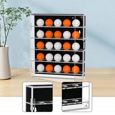 Golf Ball Display Case Cabinet for Collectibles Wall Mount Acrylic Display Box