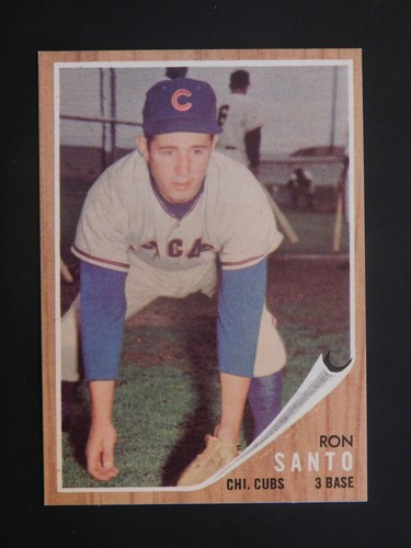 Ron Santo #170 1962 Topps card