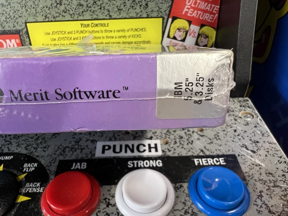 1990 Teenage Mutant Ninja Turtles TMNT World Tour IBM PC Authentic NEW SEALED - Image 4 of 4