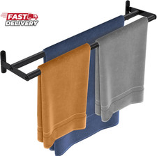 Double Towel Bar, 24 Inch Towel Racks for Bathroom, Stainless Steel Bathroom Tow