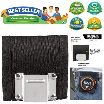 Klein 5707 Tape Measure Holder - Heavy Duty with Lightweight Comfort and Clip