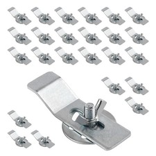 Sink Clips Kit,Sink Mounting Kit Bracket,Undermount Clip,Kitchen Silver