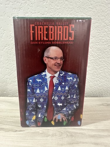 Coachella Valley Firebirds AHL Dan Bylsma Christmas Bobblehead - Picture 1 of 2