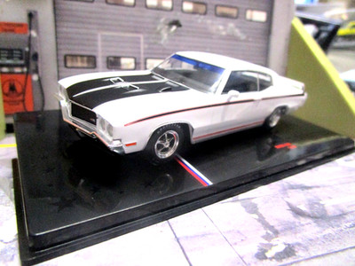 BUICK GSX Coupe US V8 Muscle Car 1970 weiss white US U43RD010  IXO 1:43