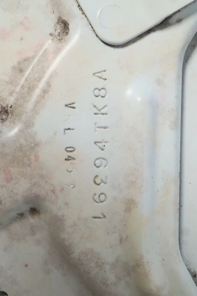 2011-2017 HONDA ODYSSEY TAMPA DA PORTA DO TANQUE DE COMBUSTÍVEL GASOLINA TAMPA BRANCA FABRICANTE DE EQUIPAMENTO ORIGINAL - Imagem 3 de 4