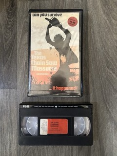 The Texas Chainsaw Massacre Vhs Video Pre Cert￼