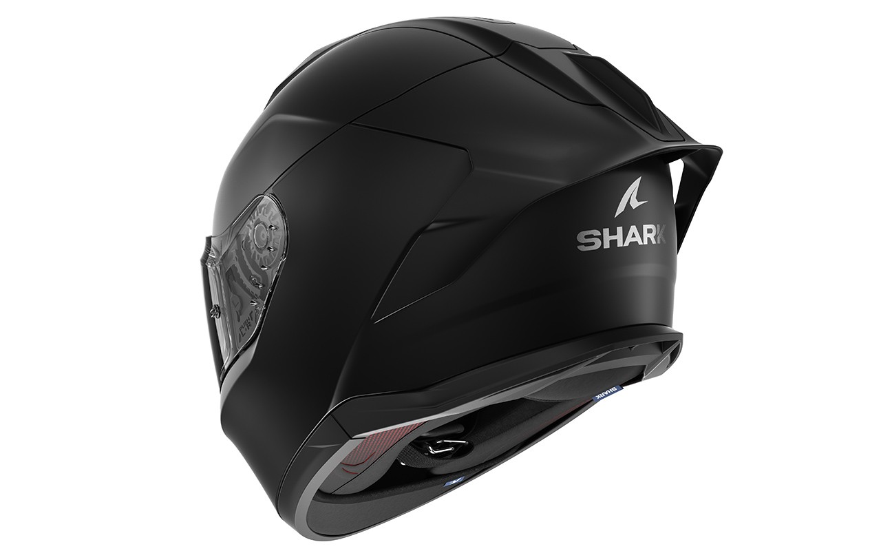 Casco Moto Shark Skwal Cup Blank (Nero Opaco) Taglia XS (53) foto 2
