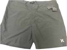 NWT Hurley Mens Classic One And Only Cool Black Board Shorts Swimwear Size 44