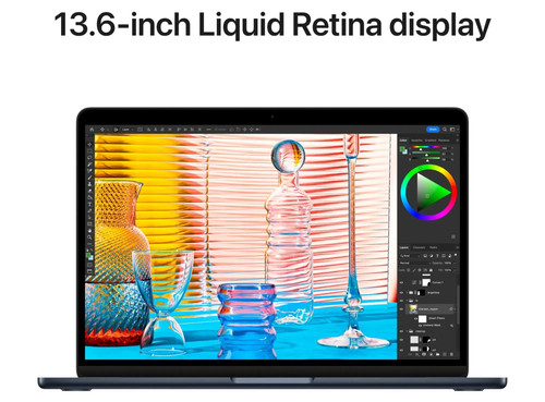 MacBook Air (2022) 13 pollici - CPU M2 8-Core • GPU 10-Core - 24 GB 2 TB - 96 cicli - Foto 9 di 10