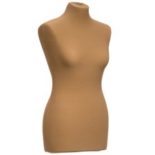 Überzug für Schneiderpuppe haut/gold Wechselbezug für Schneiderbüste XS bis XXL