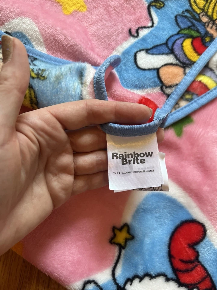 Manta de viaje Rainbow Brite 40" x 50" y almohada 14"x14"  Foto 4 de 4
