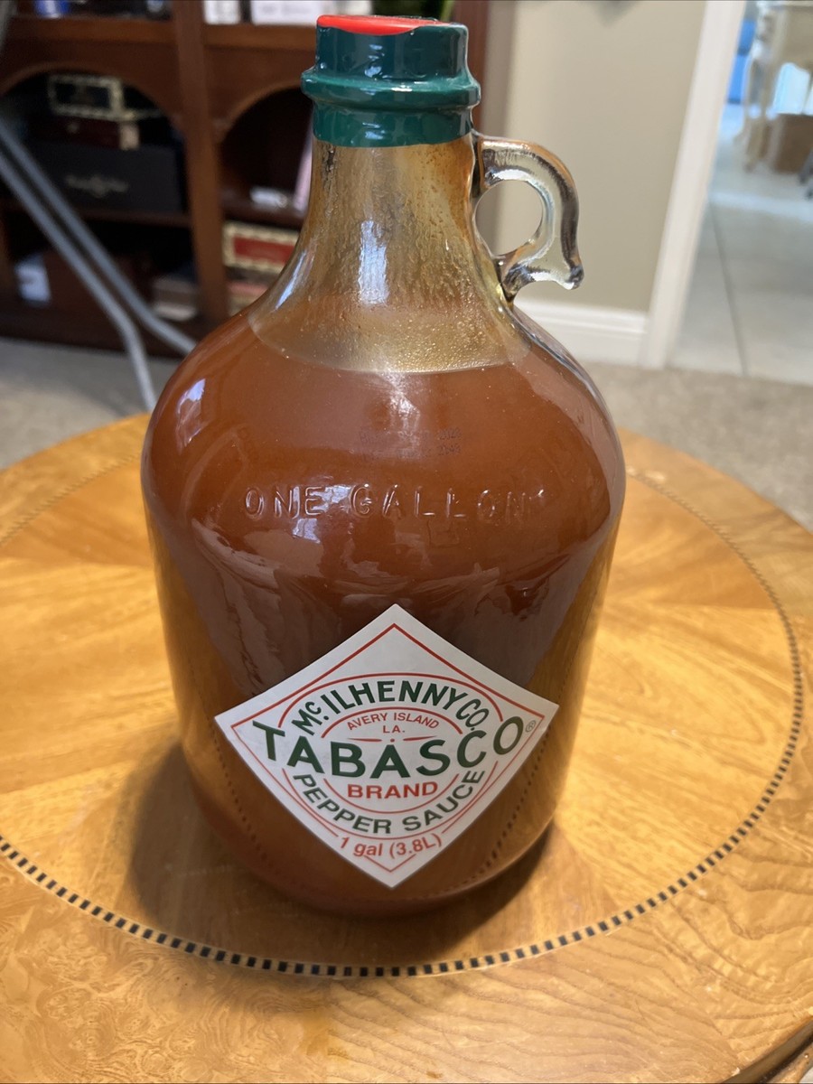Original TABASCO Red Pepper Sauce 3.8L McILHENNY Co - 1 Gallon