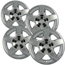 Set Of 4 Hubcaps 17 Inch Chrome Abs Wheel Covers For 2008 - 2012 Chevy Malibu
