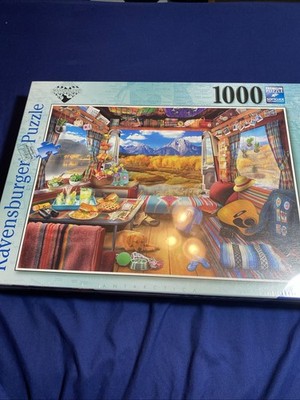 Lars Camper (Wanderlust) 1000 PC Puzzle New Ravensburger 20x27 161782