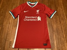 EUC Nike 2020/21 Liverpool Stadium Soccer Jersey CZ2636-687 Red Men’s Size Small