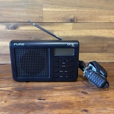 Pure One Mi Portable DAB/FM Mini Digital Radio Black Used