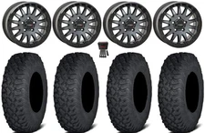 System 3 SB-8 Bdlk 15"Wheels Gy +38mm 30"Coyote Tires UForce U10 Pro /U10 XL Pro