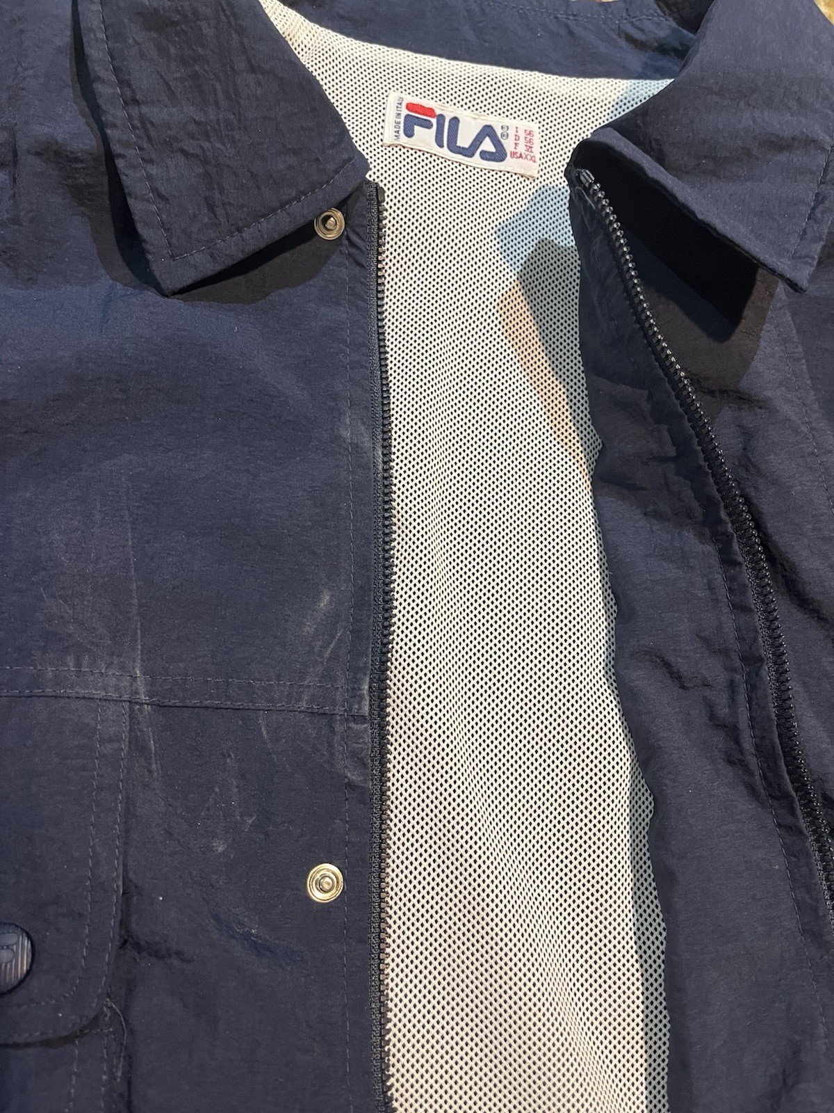 GIACCA A VENTO FILA vintage anni 80 rara taglia XXL made in Italy