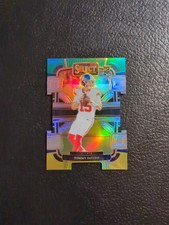 2023 Panini Select - Concourse Green & Yellow Prizm Die-Cut #73 Tommy DeVito...