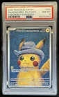 2023 Pokemon SV Black Star Promos Pikachu Grey Felt Hat Van Gogh #085 PSA 8