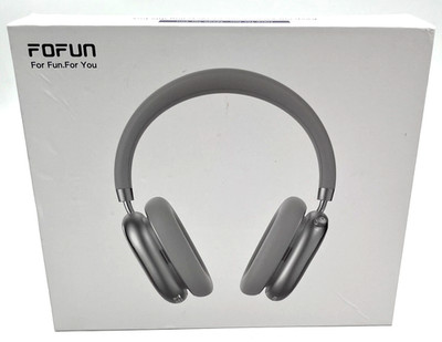 FOFUN NC95 Hybrid Active Noise Cancelling Wireless Headphones Gray