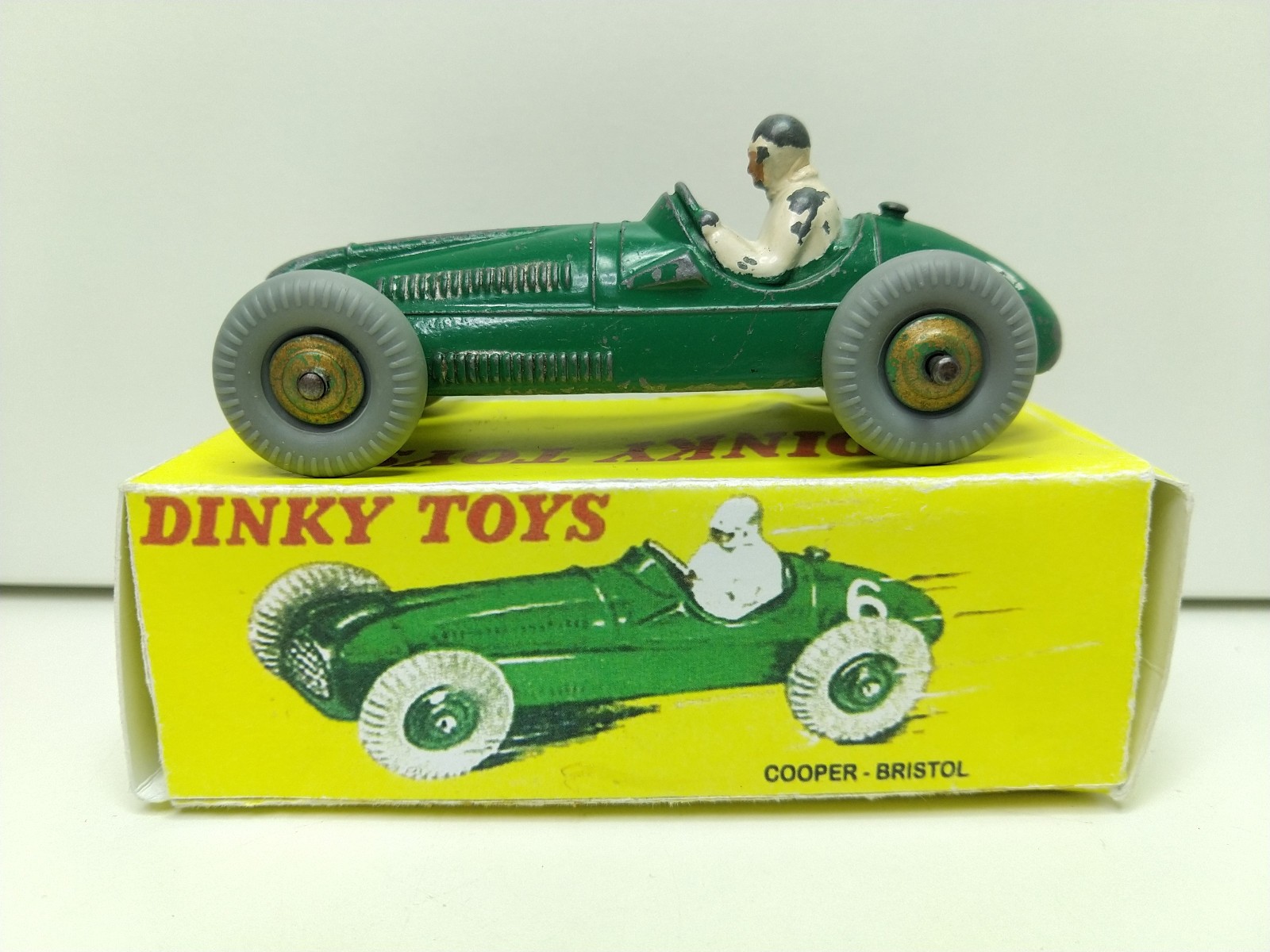 Dinky 23g, Cooper Bristol Racing Car - Free Price Guide & Review