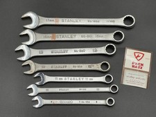 Set Of Stanley 12 Point Metric Combination Wrenches, 7 Pieces