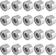 20Pcs 3Mmx8Mmx4Mm Double Shielded Miniature Deep Groove Ball Bearing