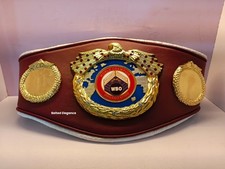 New WBO Mini And Boxing Championship Belt Replica Children Belt Leather Kids Wbo