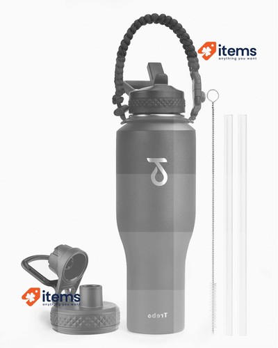 2L Thermos Flacon Acier inoxydable Bouteille Alimentaire Isotherme à