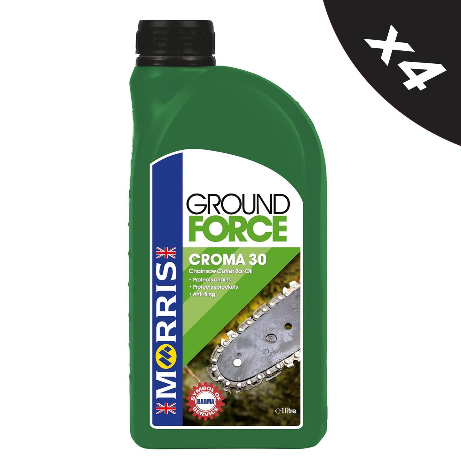 MORRIS Cutter Bar Oil Chainsaw Chain Oil Guide Bar Oil for All Makes Of Saw 4L