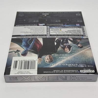 X-Men Trilogy 3-Movie 4K Ultra HD Blu-ray 6-Disc US Release ☆ w