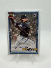 2026 Topps Series 1 Ian Seymour 1991 Topps Autograph Card Tampa Bay Rays 91A-SEY