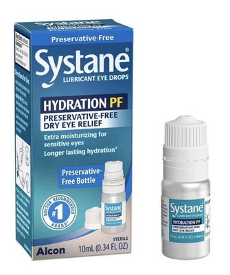 Systane Hydration PF Preservative Eye Drops - 10ml Exp 04/2027+
