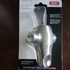 Delta Faucet U4920-SS-PK 3-Way Diverter with Hand Shower Mount